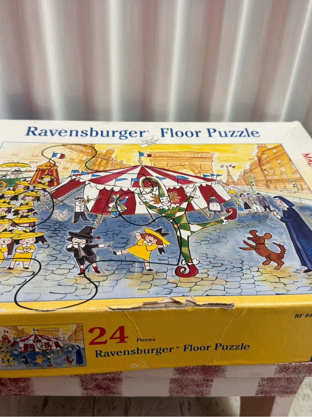 Ravensburger Yellow Red Blue Floor Puzzle - 24 Piece Carnival Scene